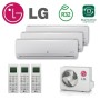 LG 2X1 PC12SQ + PC18SQ + MU4R25 CONFORT CONNECT WIFI